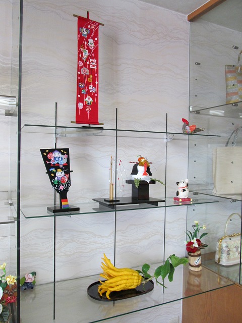 店内のお正月飾り 店内のお正月飾り