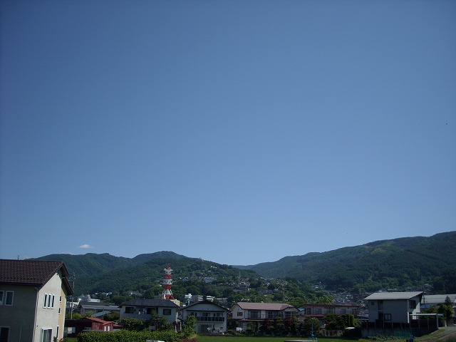 梅雨の合間の青空