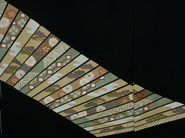 下前 黒留袖-京友禅 下前 黒留袖-京友禅