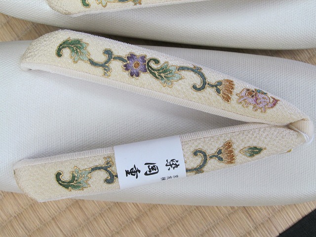 低反発帆布の草履-岡重鼻緒 低反発帆布の草履-岡重鼻緒